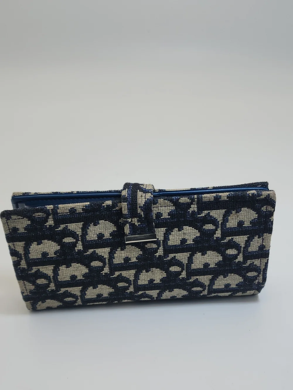 Vintage Dior Monogram Canvas cosmetic Brush/ Makeup case
